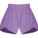 Girls Flowy Overlay Shorts Thumbnail