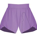 Girls Flowy Overlay Shorts Thumbnail