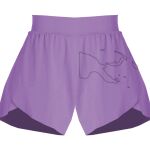 Girls Flowy Overlay Shorts Thumbnail