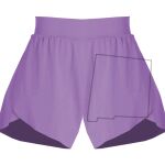 Girls Flowy Overlay Shorts Thumbnail