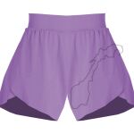 Girls Flowy Overlay Shorts Thumbnail