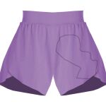 Girls Flowy Overlay Shorts Thumbnail