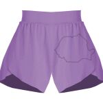 Girls Flowy Overlay Shorts Thumbnail