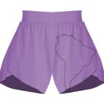 Girls Flowy Overlay Shorts Thumbnail