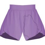Girls Flowy Overlay Shorts Thumbnail