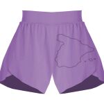 Girls Flowy Overlay Shorts Thumbnail