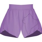 Girls Flowy Overlay Shorts Thumbnail