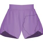 Girls Flowy Overlay Shorts Thumbnail
