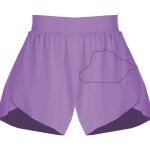 Girls Flowy Overlay Shorts Thumbnail