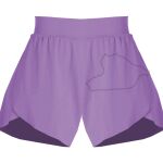 Girls Flowy Overlay Shorts Thumbnail
