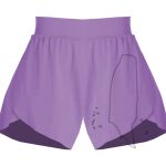 Girls Flowy Overlay Shorts Thumbnail