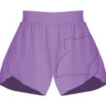 Girls Flowy Overlay Shorts Thumbnail
