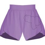 Girls Flowy Overlay Shorts Thumbnail