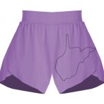 Girls Flowy Overlay Shorts Thumbnail