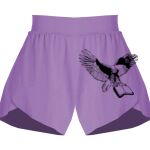 Girls Flowy Overlay Shorts Thumbnail