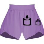 Girls Flowy Overlay Shorts Thumbnail
