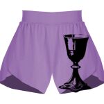 Girls Flowy Overlay Shorts Thumbnail