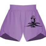 Girls Flowy Overlay Shorts Thumbnail