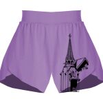 Girls Flowy Overlay Shorts Thumbnail