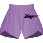 Girls Flowy Overlay Shorts Thumbnail