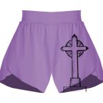 Girls Flowy Overlay Shorts Thumbnail