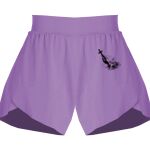 Girls Flowy Overlay Shorts Thumbnail