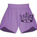 Girls Flowy Overlay Shorts Thumbnail