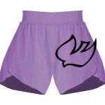 Girls Flowy Overlay Shorts Thumbnail