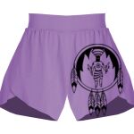 Girls Flowy Overlay Shorts Thumbnail