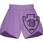 Girls Flowy Overlay Shorts Thumbnail