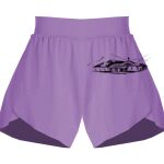 Girls Flowy Overlay Shorts Thumbnail