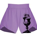 Girls Flowy Overlay Shorts Thumbnail