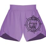 Girls Flowy Overlay Shorts Thumbnail