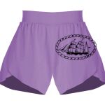 Girls Flowy Overlay Shorts Thumbnail