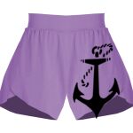 Girls Flowy Overlay Shorts Thumbnail