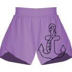 Girls Flowy Overlay Shorts Thumbnail