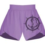 Girls Flowy Overlay Shorts Thumbnail