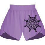 Girls Flowy Overlay Shorts Thumbnail