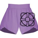 Girls Flowy Overlay Shorts Thumbnail