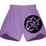 Girls Flowy Overlay Shorts Thumbnail