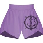 Girls Flowy Overlay Shorts Thumbnail