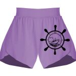 Girls Flowy Overlay Shorts Thumbnail