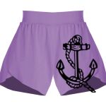 Girls Flowy Overlay Shorts Thumbnail