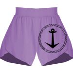 Girls Flowy Overlay Shorts Thumbnail