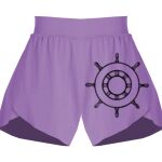 Girls Flowy Overlay Shorts Thumbnail