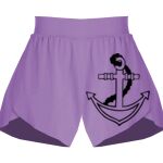 Girls Flowy Overlay Shorts Thumbnail