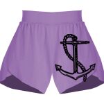 Girls Flowy Overlay Shorts Thumbnail