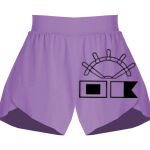 Girls Flowy Overlay Shorts Thumbnail