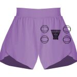 Girls Flowy Overlay Shorts Thumbnail