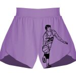 Girls Flowy Overlay Shorts Thumbnail